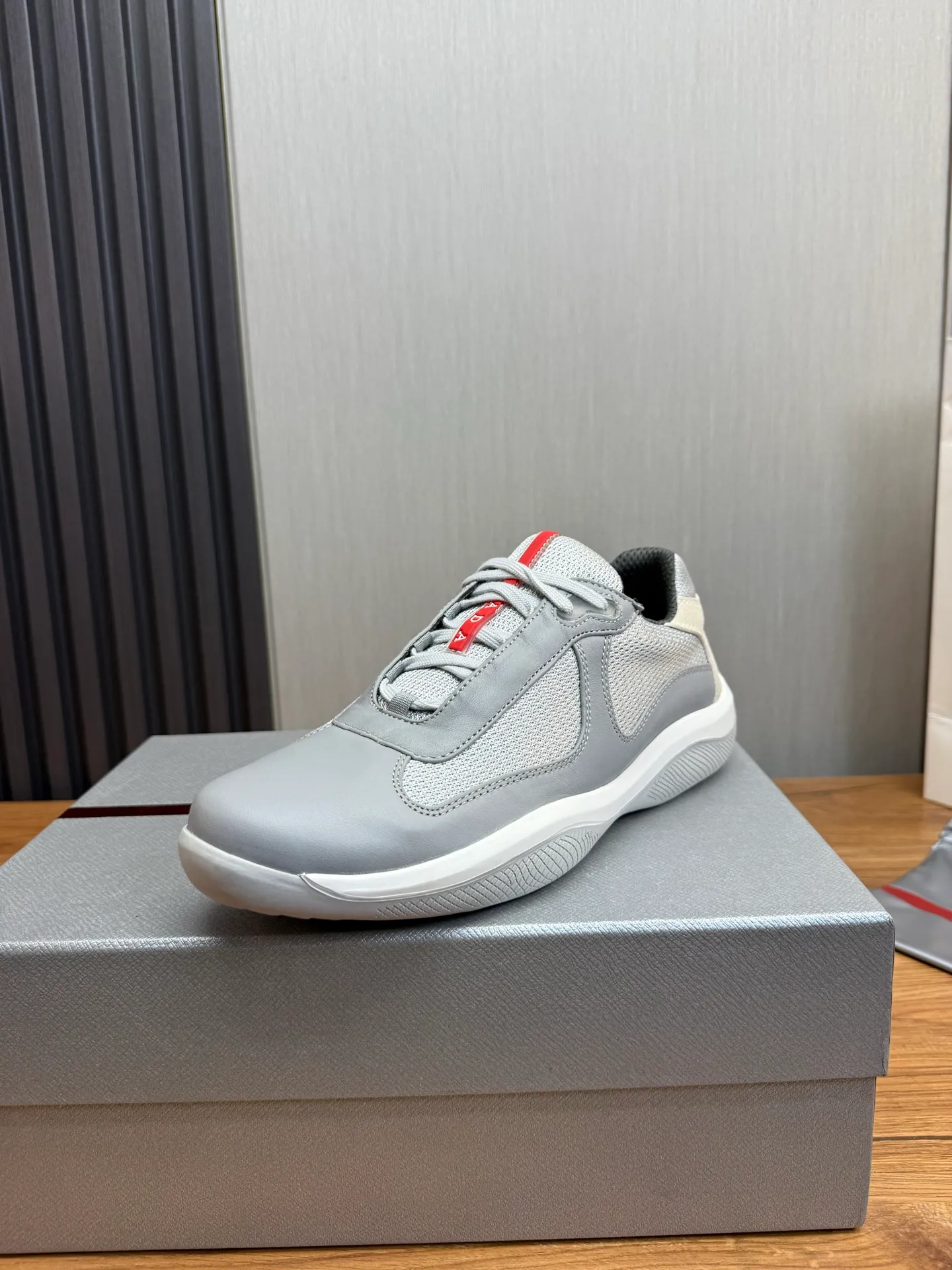 Men's shoes 💰560💰 [PRADA] Men's shoes are popular in the counter, official website is synchronized, 1 high-quality shipment ✔️Original cowhide upper + cowhide lining, 1🆚1 replica, original sole, 38-45 (45 customized, non-refundable)